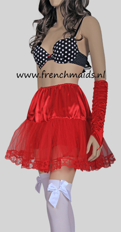 Petticoat Satin Silk for French Maid Uniforms - photo 5. 