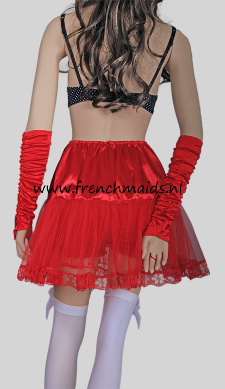Petticoat Satin Silk for French Maid Uniforms - photo 6. 