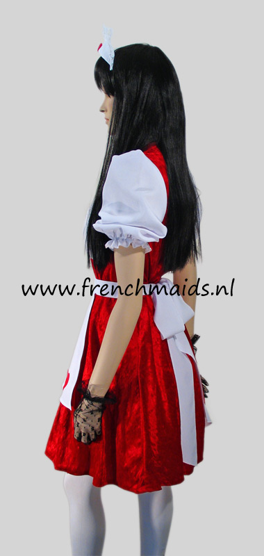 Flirty French Maid Costume from our Sexy French Maids Uniforms Collection - photo 3. 
